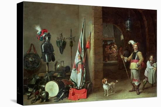 Guard Room-David Teniers the Younger-Premier Image Canvas