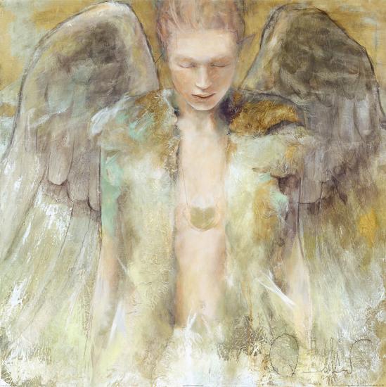 Guardian Angel-Elvira Amrhein-Stretched Canvas