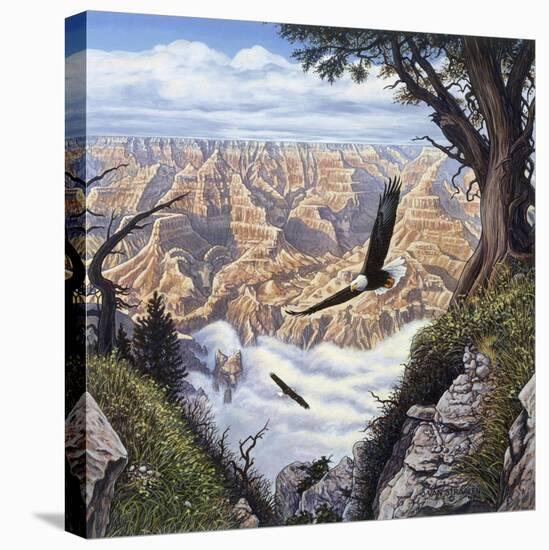 Guardians of the Canyon-John Van Straalen-Premier Image Canvas