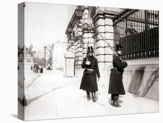 Guards Patrolling, Brussels, 1898-James Batkin-Premier Image Canvas