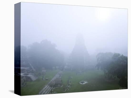 Guatemala, El Peten, Tikal, Gran Plaza, Temple of the Great Jaguar-Jane Sweeney-Premier Image Canvas