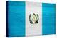 Guatemala Flag Design with Wood Patterning - Flags of the World Series-Philippe Hugonnard-Stretched Canvas