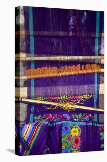 Guatemala: San Antonio, weaving on backstrap loom, July-Alison Jones-Premier Image Canvas