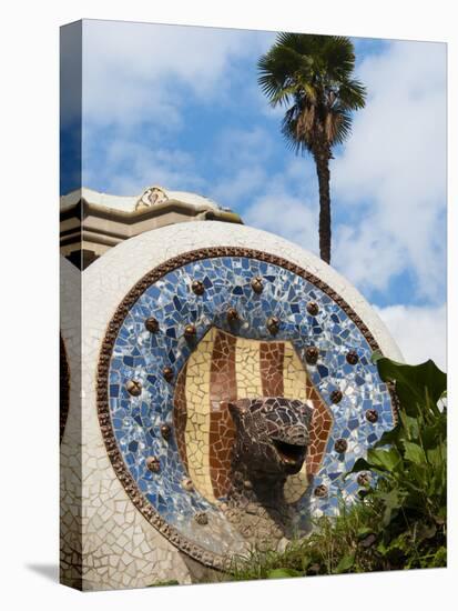 Guell Park (Parc Guell), UNESCO World Heritage Site, Barcelona, Catalunya (Catalonia), Spain-Nico Tondini-Premier Image Canvas