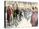 Guests Dancing the Virginia Reel at a Westover Plantation Ball, 1700s-null-Premier Image Canvas