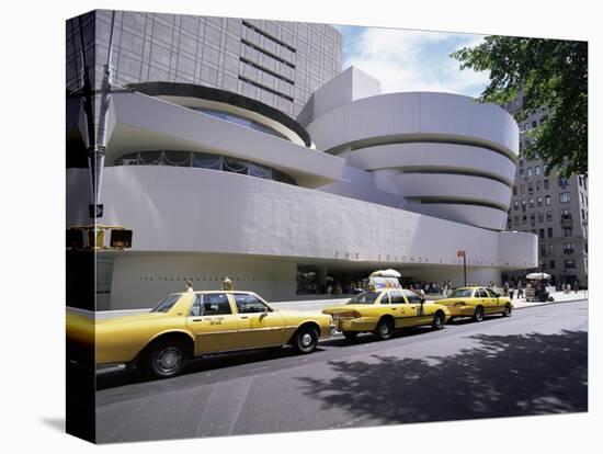 Guggenheim Museum on 5th Avenue, New York City, New York State, USA-Walter Rawlings-Premier Image Canvas