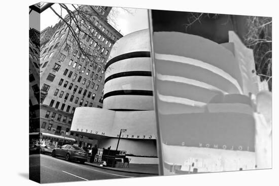 Guggenheim Reflection with Inversion-null-Stretched Canvas