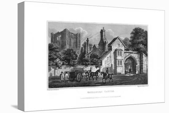 Guildford Castle, Guilford, Surrey, 1829-J Stowe-Premier Image Canvas