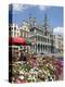 Guildhalls in the Grand Place, UNESCO World Heritage Site, Brussels, Belgium, Europe-Christian Kober-Premier Image Canvas