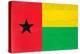 Guinea-Bissau Flag Design with Wood Patterning - Flags of the World Series-Philippe Hugonnard-Stretched Canvas