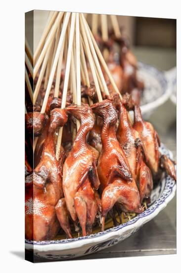 Guinea Fowl, Qibao, Shanghai, China-Jon Arnold-Premier Image Canvas