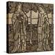 Guinevere and Iseult: Cartoon for Stained Glass-William Morris-Premier Image Canvas