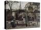 Guinguette à Montmartre :"Le Billard en bois"devenu"La bonne franquette"-Vincent van Gogh-Premier Image Canvas