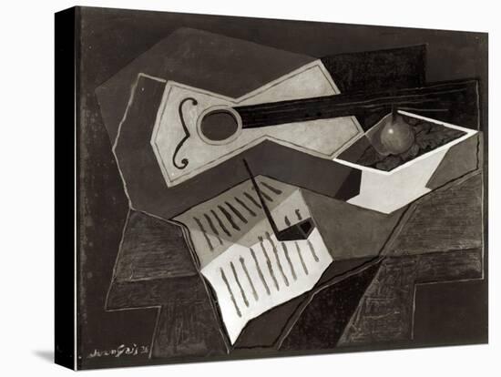 Guitar and Fruit Bowl, 1926-Juan Gris-Premier Image Canvas