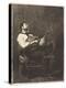 Guitar Player , 1861-Francois Bonvin-Premier Image Canvas