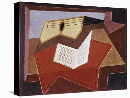 Guitar with Sheet of Music-Juan Gris-Premier Image Canvas