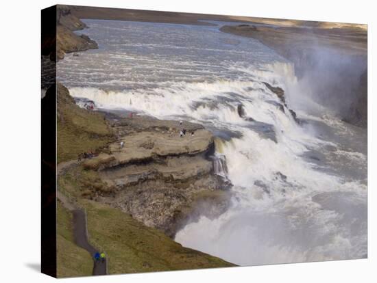 Gullfoss Waterfalls, Iceland, Polar Regions-Pitamitz Sergio-Premier Image Canvas