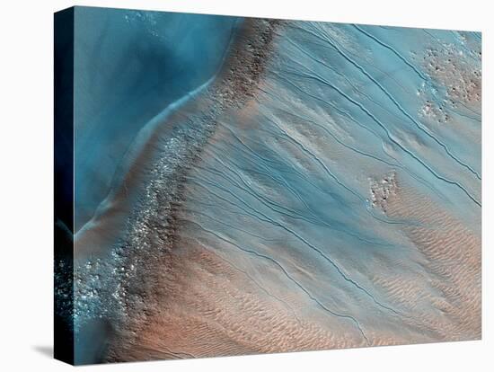 Gullies on Mars-null-Premier Image Canvas