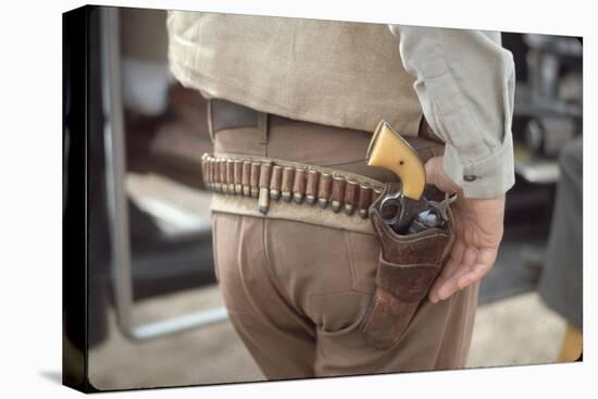 Gun and Holster Belonging to Actor John Wayne During Filming of Western Movie "The Undefeated"-John Dominis-Premier Image Canvas