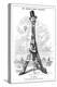 Gustave Eiffel a Satire on the Recently Built Eiffel Tower: "Our Artist's Latest Tour de Force"-Linley Sambourne-Stretched Canvas