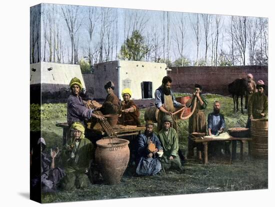 Gut-Dressing Works, Bukhara, Uzbekistan, C1890-null-Premier Image Canvas