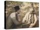 Gute Freunde-Honoré Daumier-Premier Image Canvas