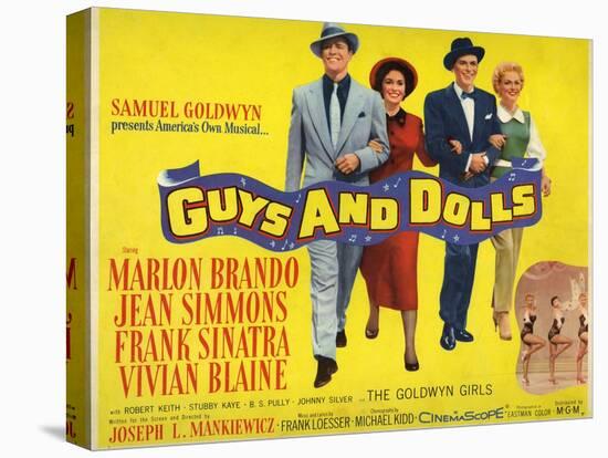 Guys And Dolls, 1955, Directed by Joseph L. Mankiewicz-null-Premier Image Canvas