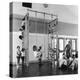 Gym Class in Progress-Henry Grant-Premier Image Canvas