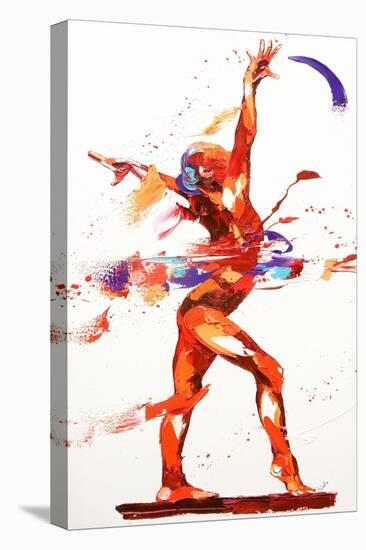 Gymnast Four, 2010-Penny Warden-Premier Image Canvas