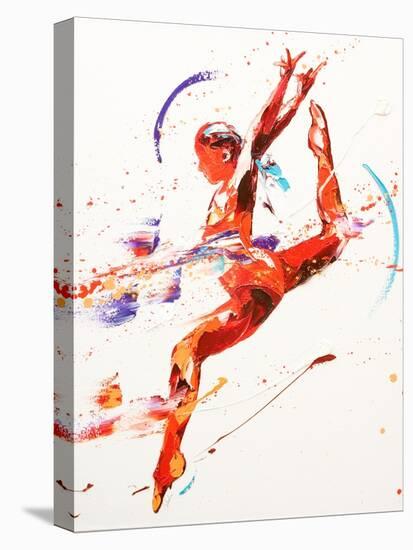 Gymnast Two, 2010-Penny Warden-Premier Image Canvas