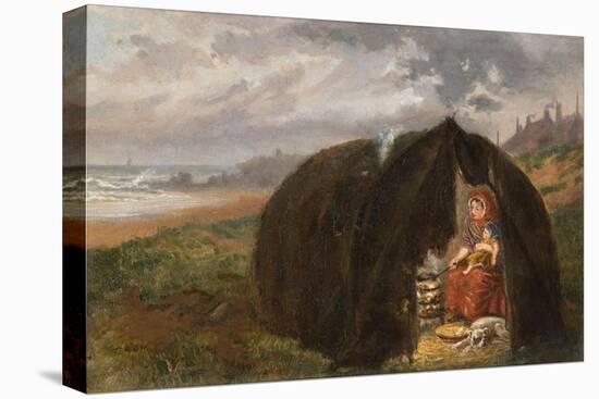 Gypsies Camped on the Beach, Near South Shields, 1876-Ralph Hedley-Premier Image Canvas