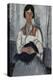 Gypsy Woman with Baby-Amedeo Modigliani-Premier Image Canvas