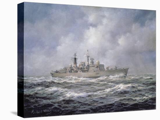 H.M.S. Exeter, Type 42 (Batch 2) Destroyer, 1990-Richard Willis-Premier Image Canvas