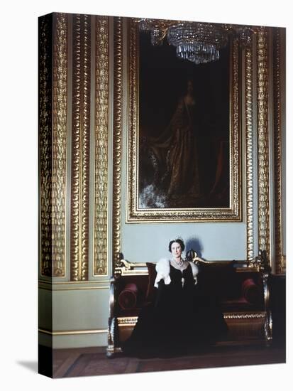 H.R.H.Queen Elizabeth, the Queen Mother-Cecil Beaton-Premier Image Canvas