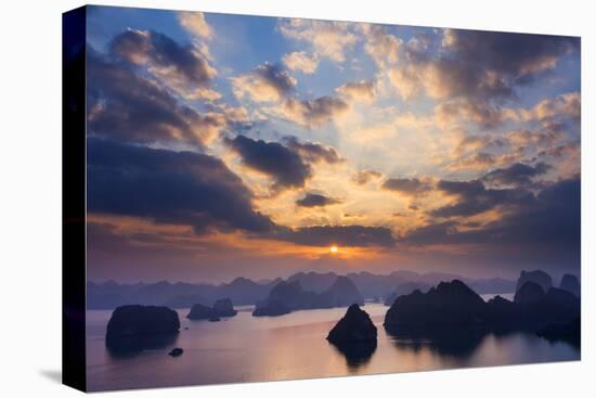 Ha long Bay landscape. Karst mountains, Vietnam, Aisa-Art Wolfe-Premier Image Canvas