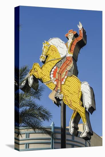 Hacienda Horse and Rider Neon Was Originally Installed at the Hacienda Hotel Hotel in 1967-Michael DeFreitas-Premier Image Canvas