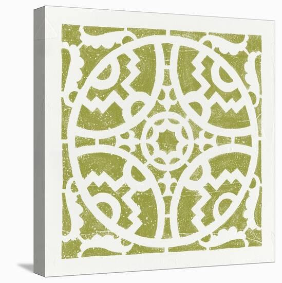 Hacienda Tile IV-Moira Hershey-Stretched Canvas