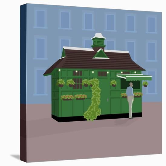 Hackney Carriage Hut, Russell Square-Claire Huntley-Premier Image Canvas