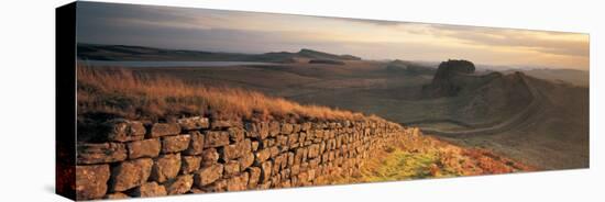 Hadrians Wall, Northumberland,, UK-null-Premier Image Canvas