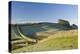 Hadrians Wall with Civilian Gate, a Unique Feature, and Housesteads Fort, Northumbria, England-James Emmerson-Premier Image Canvas