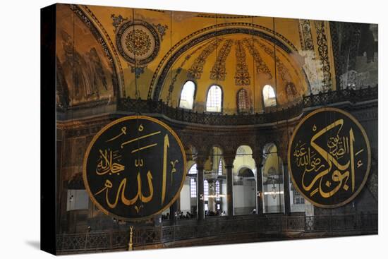 Hagia Sophia, Interior, Istanbul-null-Premier Image Canvas