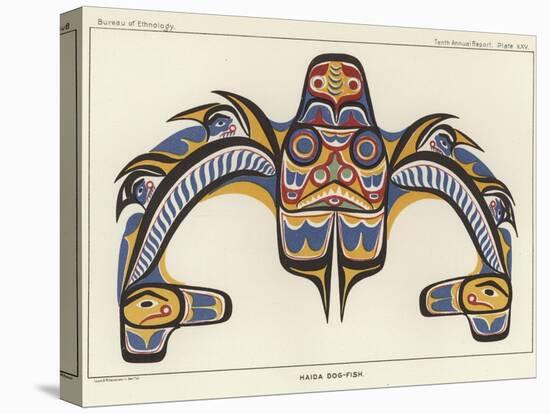 Haida Dog-Fish-null-Premier Image Canvas