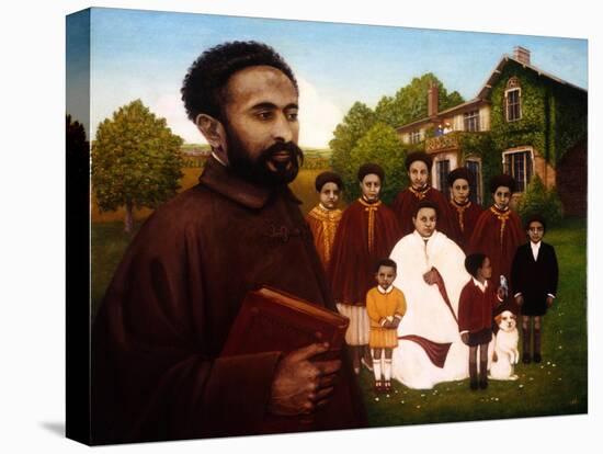 Haile Selassie in Exile, 1987-Frances Broomfield-Premier Image Canvas
