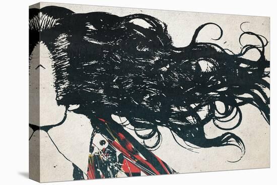 Hair-Alex Cherry-Stretched Canvas