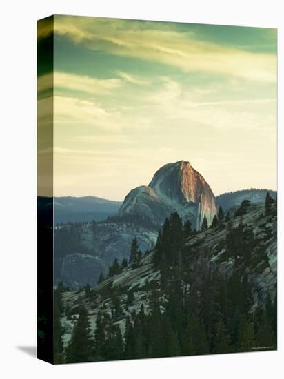 Half Dome from Olmstead Point, Yosemite National Park, California, USA-Walter Bibikow-Premier Image Canvas