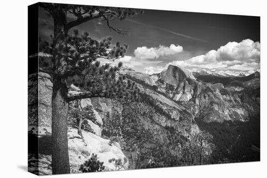 Half Dome from Yosemite Point, Yosemite National Park, California, USA-Russ Bishop-Premier Image Canvas
