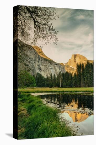 Half Dome Reflection at Cook's Meadow, Yosemite Valley-Vincent James-Premier Image Canvas