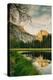 Half Dome Reflection at Cook's Meadow, Yosemite Valley-Vincent James-Premier Image Canvas