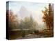 Half Dome, Yosemite-Albert Bierstadt-Premier Image Canvas