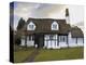 Half Timbered Cottage in Village of Welford on Avon, Warwickshire, England, United Kingdom-David Hughes-Premier Image Canvas